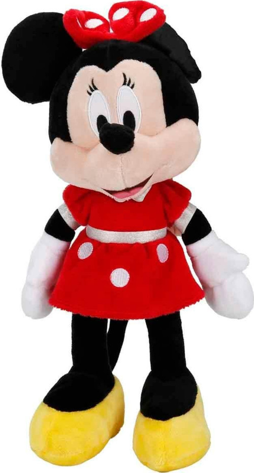 Oyuncak Peluş Minnie Kırmızı Elbiseli 38 Cm