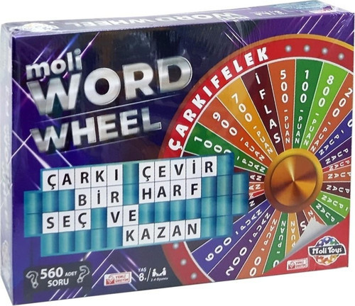 Word Wheel Çarkı Felek Kutu Oyunu Ml-1704