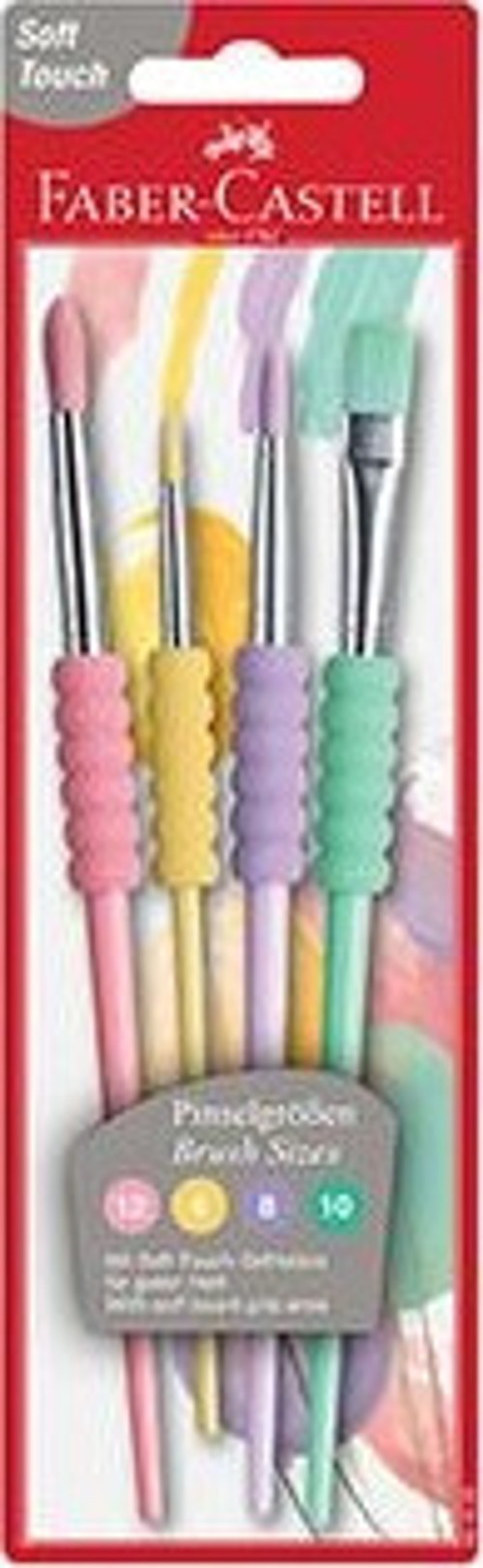 Fırça Soft Touch Pastel 4 Lü