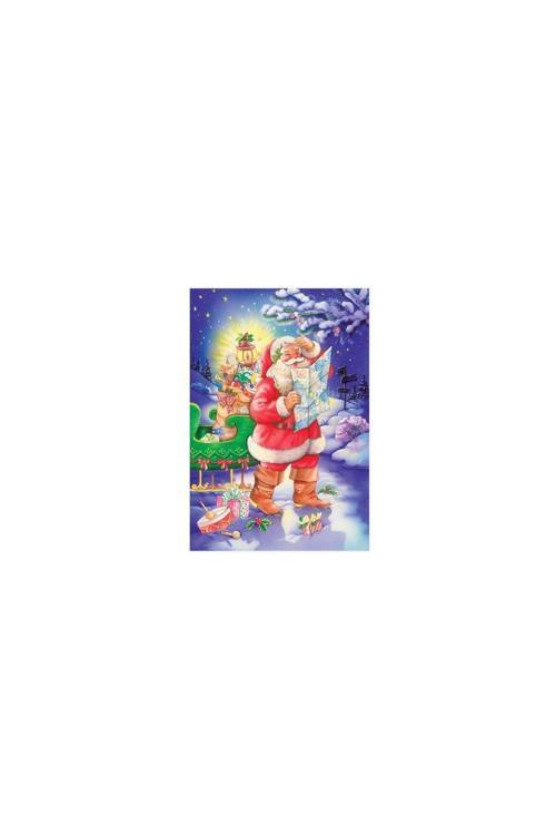 Simli Yılbaşı Tebrik Kartı Zarflı 900207-99 (10 Lu Paket)