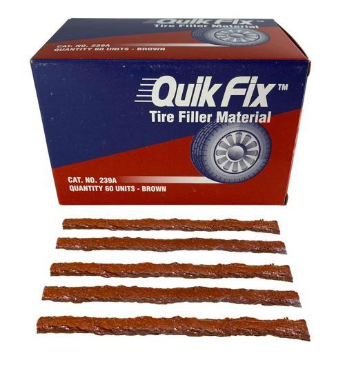 Kalın Kahverengi 6MM Yama (30'lu)