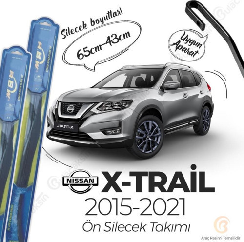 Hybrid Ön Silecek Takımı Nissan X-Trail 2015-2021 İle Uyumlu