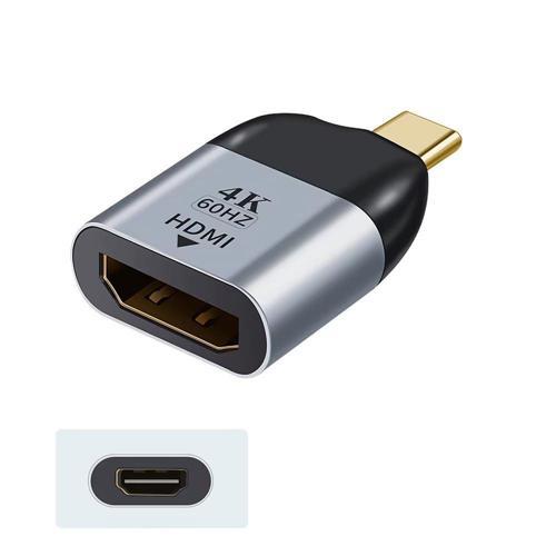 CR21 Mac-Book Thunderbolt 3 Uyumlu Mini Adaptör Çevirici Type-C 3.1'den 4K 60Hz HDMI