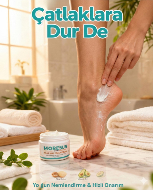 Ayak Ve Topuk Çatlak Kremi - Foot Care Cream Ayak Bakımı 1 Adet