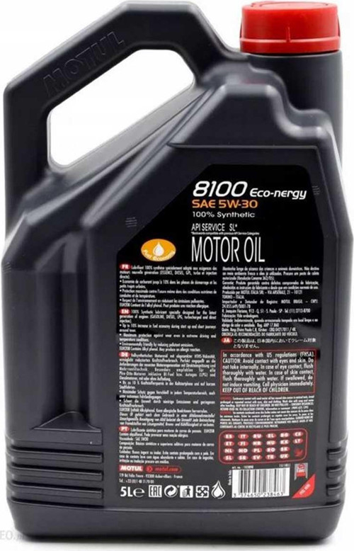 8100 Eco-Nergy 5W30 Motor Yağı 5 Litre
