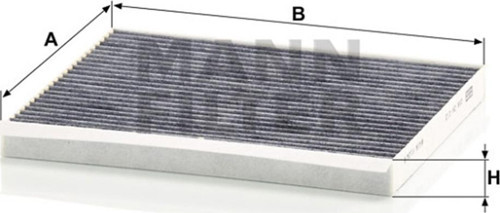 Hyundai İ20 Karbonlu Polen Filtresi 2015-2019 Mann Filter