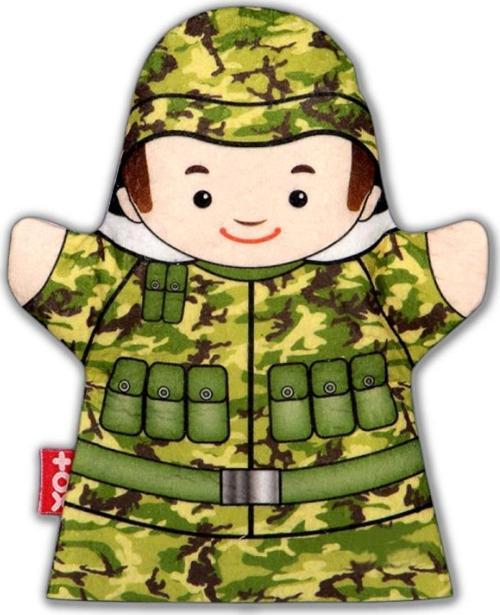 Asker Meslekler Keçe El Kukla T331 , Eğitici Oyuncak