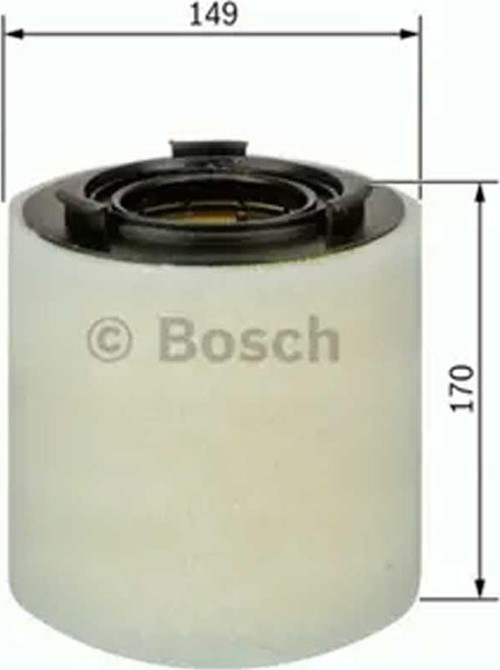 Volkswagen Polo 1.6 TDI Hava Filtresi 2010-2014 Bosch
