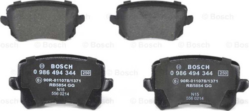 Audi A6 (C6) Arka Fren Balatası 2005-2011 Bosch Takım