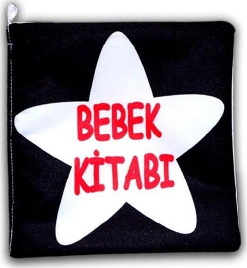 Bebek Siyah-Beyaz Kumaş Sessiz Kitap T060 - Bez Kitap , Eğitici Oyuncak , Yumuşak ve Hışırtılı