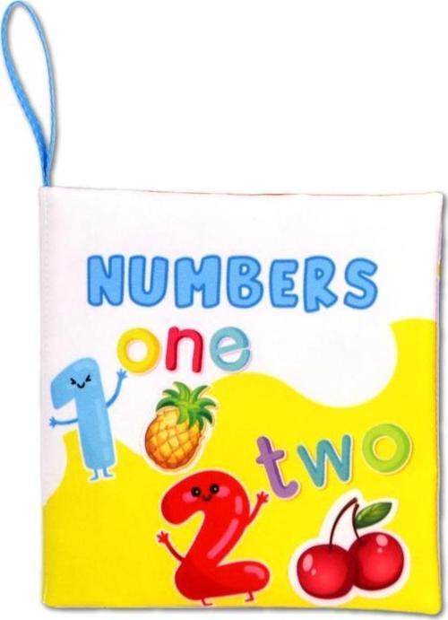 İngilizce Rakamlar Kumaş Sessiz Kitap E128 - Bez Kitap , Eğitici Oyuncak , Yumuşak ve Hışırtılı