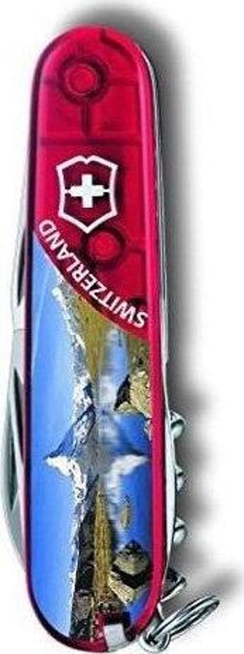 1.3703.TE2B1 Climber Alp Dağı Desenli Çakı