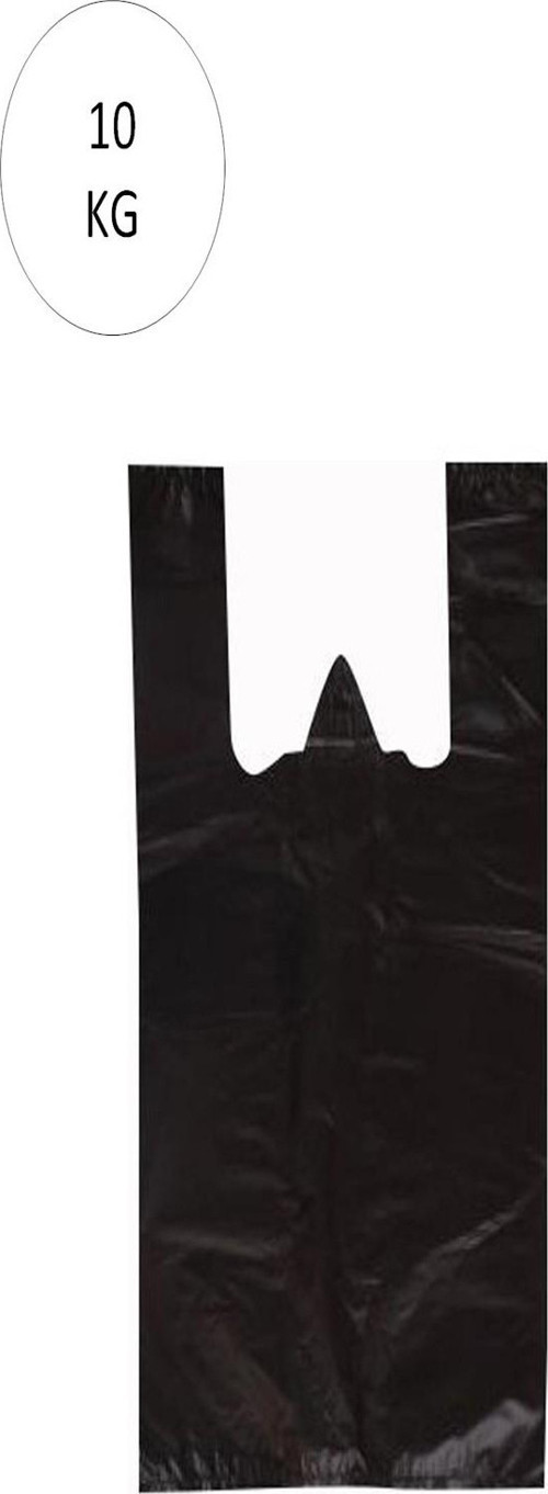 Siyah Atlet Poşet Mini Boy 20x34 cm Takriben 2.350 Adet 10 Kg