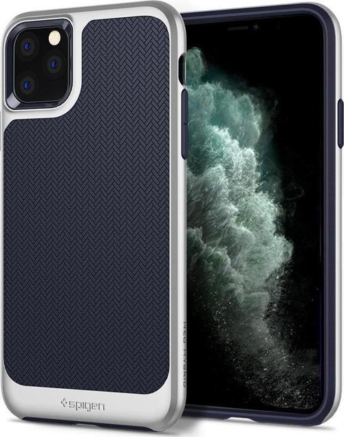 iPhone 11 Pro Max ile Uyumlu Kılıf Neo Hybrid Satin Silver