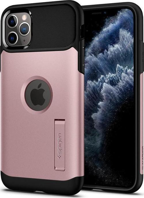 iPhone 11 Pro Max ile Uyumlu Kılıf Slim Armor Rose Gold