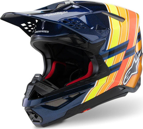Supertech M10 TLD 25 Limited Off-Road Kaskı MaviOranj