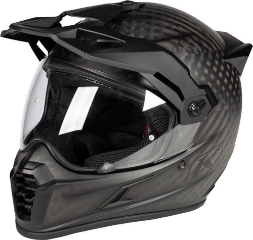 Krios Pro Carbon ADV Motosiklet Kaskı Mat Siyah