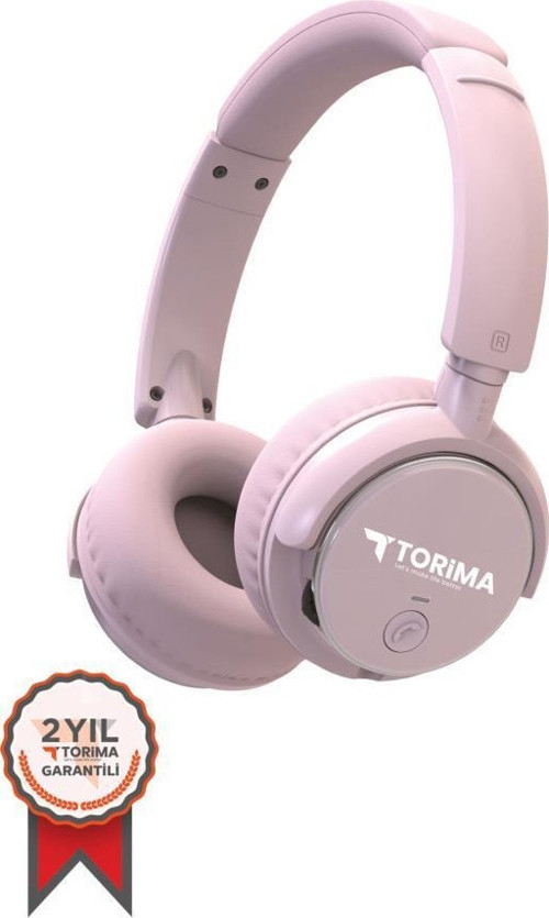 Hd-20 Pembe Kafa Üstü Kablosuz Bluetooth Kulaklık