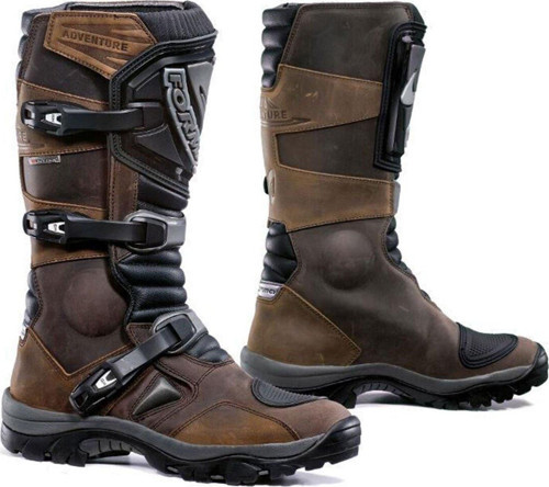Adventure Korumalı Motosiklet Botu Kahverengi