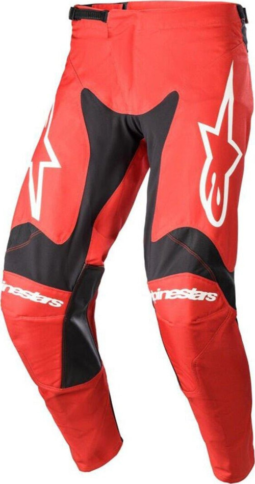 Racer Hoen Kros Motosiklet Pantolonu Kırmızı Siyah