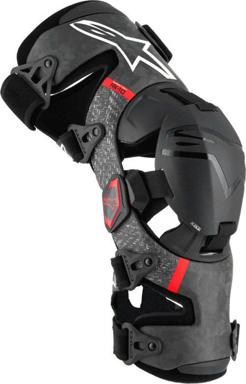 Supertech RK-10 Plasma Diz Koruma (Knee Brace) Siyah Kırmızı