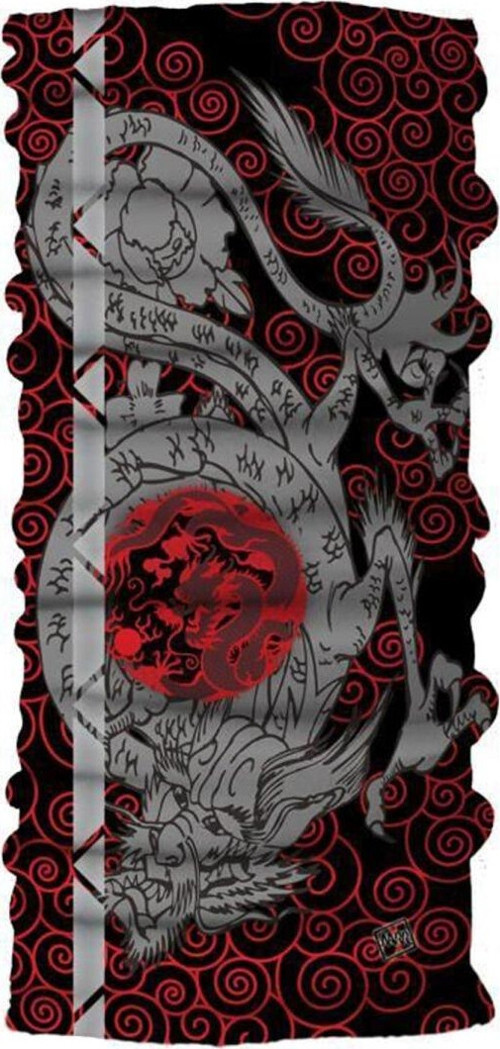 Dragon Black Reflektif Boyunluk