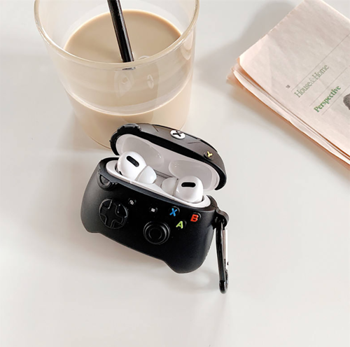 E2M AIRPODS PRO KILIF JOYSTICK SiYAH