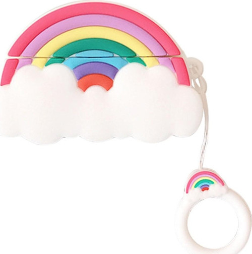 E2M AIRPODS PRO KILIF GÖKKUŞAĞI PEMBE