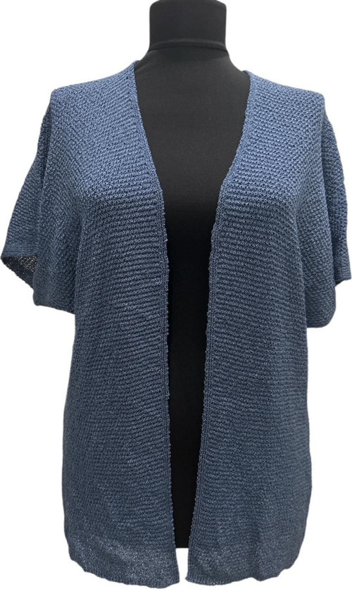 Merserize Kısa Kollu Ceket