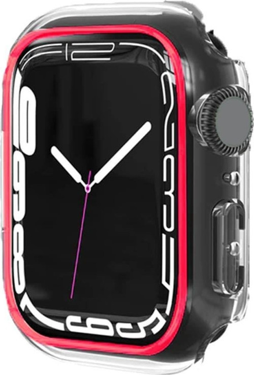 APPLE WATCH 38MM FOSFORLU KASA KORUYUCU PEMBE
