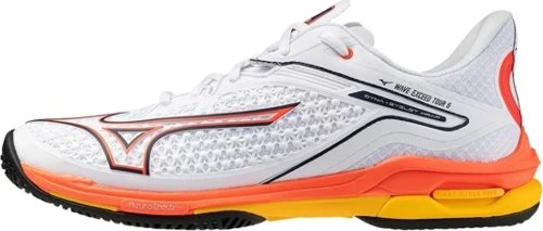 Wave Exceed Tour 6 AC Erkek Tenis Ayakkabısı Beyaz / Turuncu