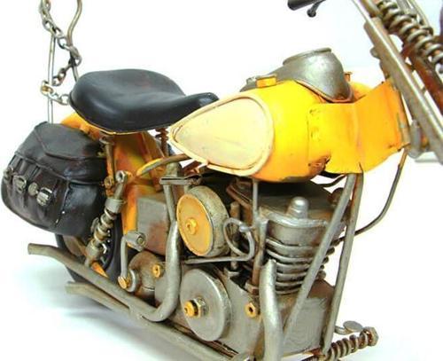 Dekoratif Metal Motosiklet Biblo Dekoratif Hediyelik
