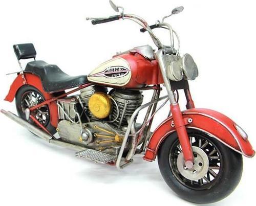 Dekoratif Metal Motosiklet Biblo Dekoratif Hediyelik