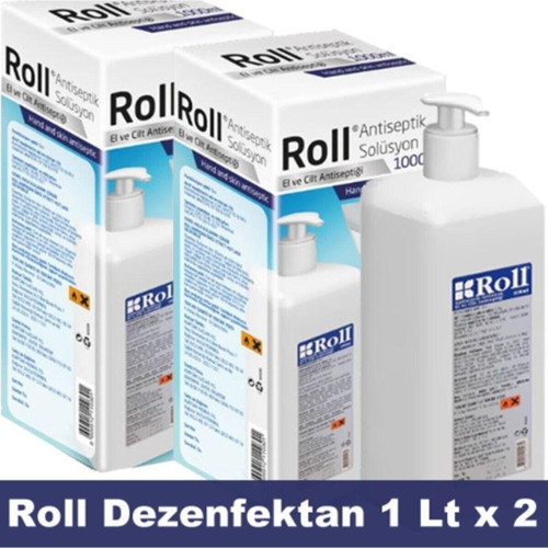 Antiseptik Solüsyon El Ve Cilt Dezenfektanı 1 Lt. X 2 Adet