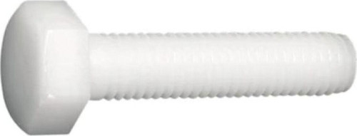M5X25 Altıköşe Başlı Plastik Civata (10 Adet)