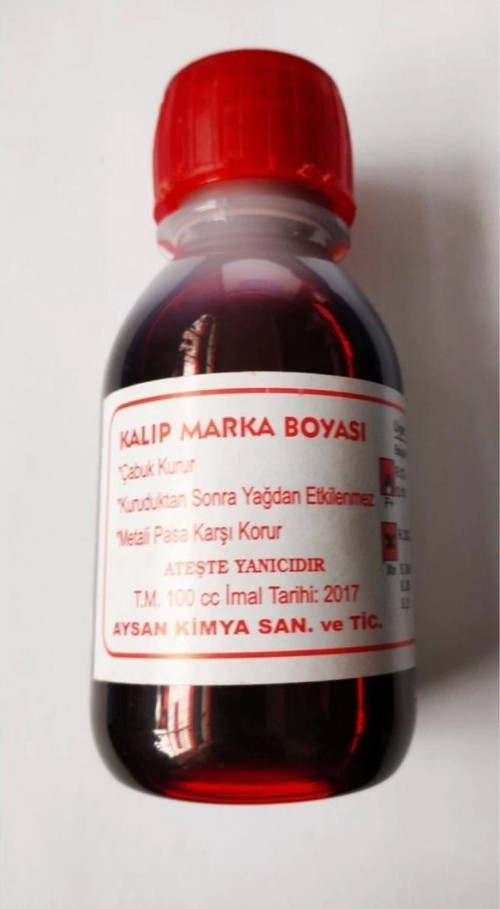 Kalıp Marka Boyası Kırmızı
