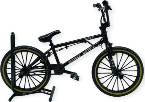 Model Araçlar -1:8 Metal BMX Bisiklet - Die -Cast 17 cm - Siyah