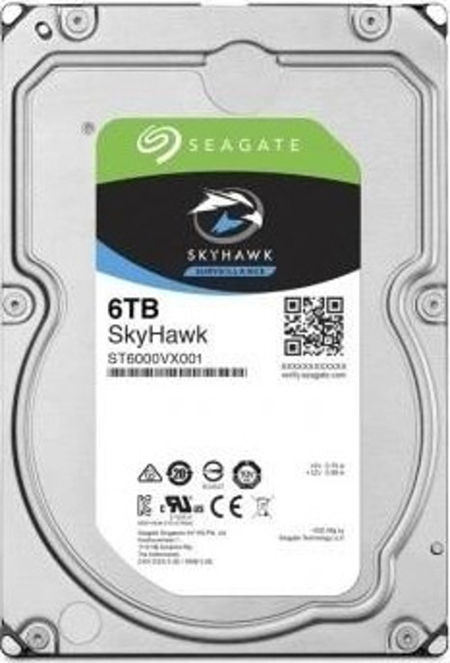 6tb Seagate Skyhawk 256 Mb 7/24 Rv St6000vx001