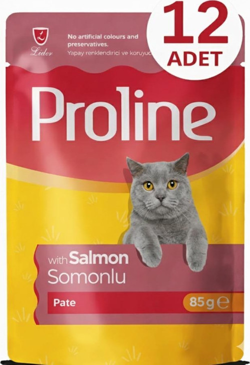 Pouch Somunlu Yaş Kedi Mama 12 x 85 Gr