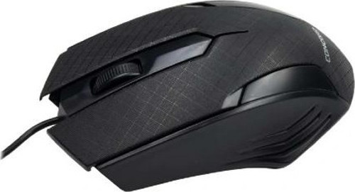 Siyah Mat Desenli USB Kablolu 3D Optik Mouse