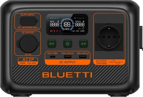 BLUETTI AC2P 300W 230,4WH TAŞINABİLİR GÜÇ İSTASYONU