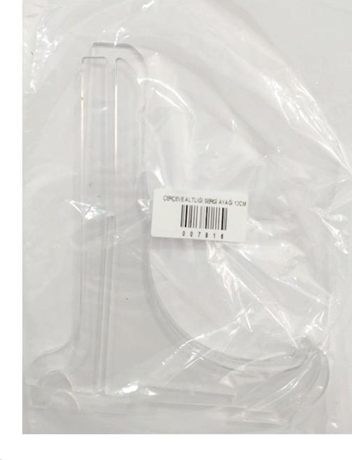 Çerçeve Altlığı Sergi Ayağı 12Cm 1 Çift