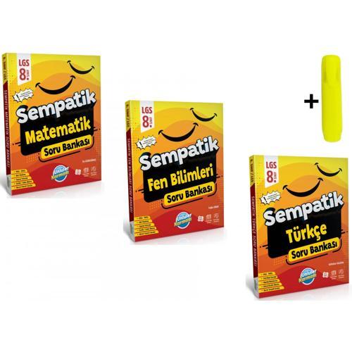 Ünlüler Karması 8.Sınıf Matematik Fen Türkçe Soru Bankası Seti