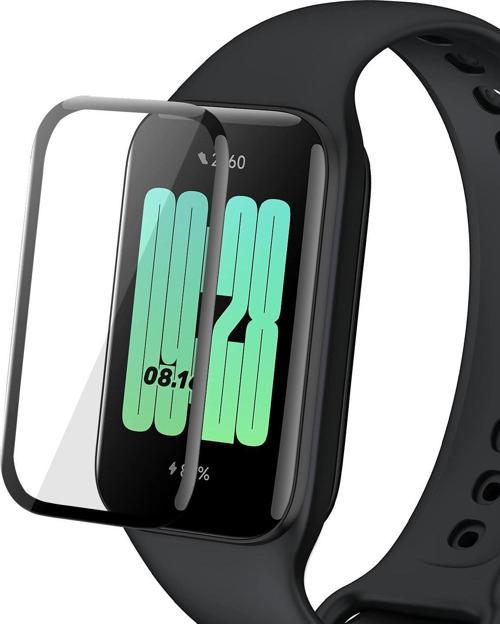 Xiaomi Smart Band 8 Active Tam Kaplayan Nano Cam Ekran Koruyucu Siyah