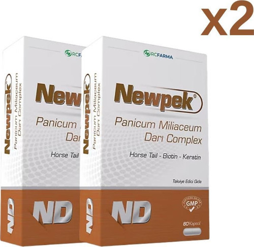 Newpek Panicum Miliaceum Darı Complex 60 Kapsül x2 Adet