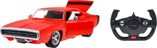 1:16 Sesli ve Işıklı 1970 Dodge Charger R/T Uzaktan Kumandalı Araba – 33 cm Klasik Model