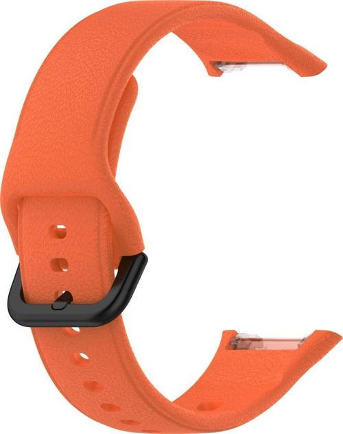 Oppo Watch Free Kordon, Silicone Sport Band Turuncu