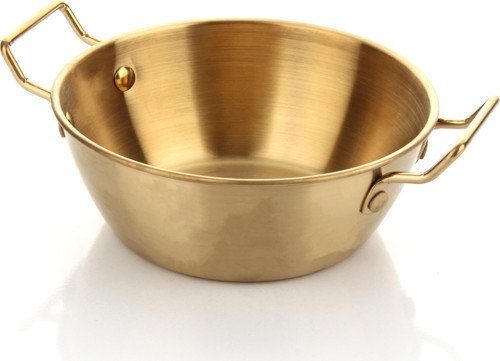 MİEN Metal Gold Sunumluk Kase