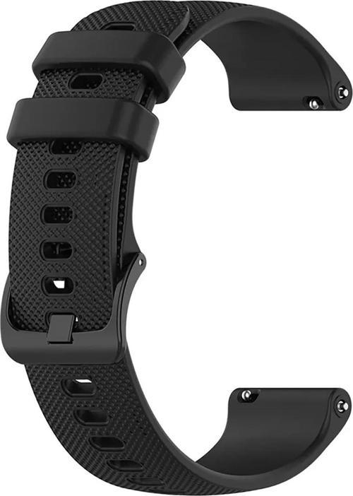 Garmin Forerunner 265S Kordon, Silicone Sport Band Siyah