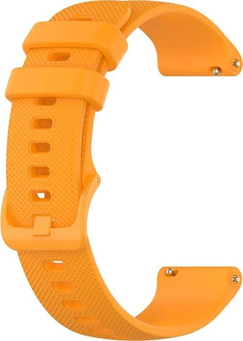 Garmin Forerunner 255S Kordon, Silicone Sport Band Hardal